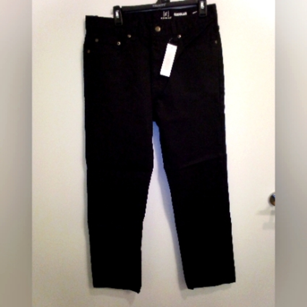 Nwt George Jeans Regular Black Size 32x30